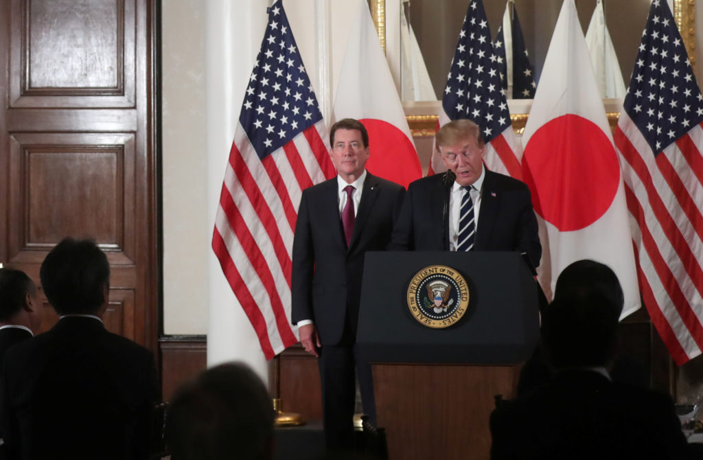 Trump talks ‘trade imbalance’ on day one of Japan visit | PBS News Weekend
