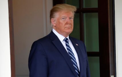 President Donald Trump at the White House in on June 20, 2019. Photo by REUTERS/Yuri Gripas