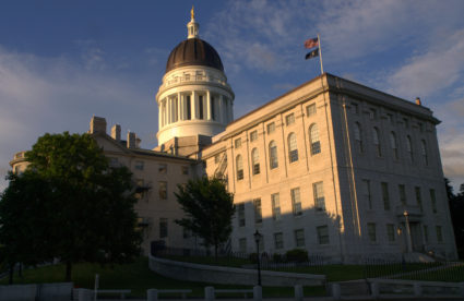 Exterior of the Maine State House. July 7, 2017. Photo taken by Jim Bowen/flickr