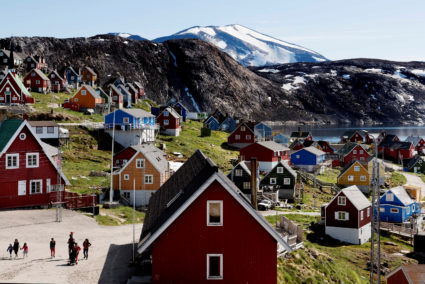 General view of Upernavik in western Greenland, Denmark July 11, 2015. Photo by Ritzau Scanpix/Linda Kastrup via Reuters