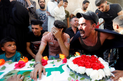 Iraq coalition calls Israeli strikes a 'declaration of war'