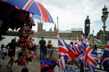 A general view of the Houses of the Parliament in London, Britain on August 28, 2019. Photo by Henry Nicholls/Reuters