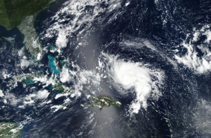 Hurricane Dorian approaches the coast of Florida, U.S. in this August 29, 2019 NASA handout satellite image. Photo by NASA/Handout via Reuters