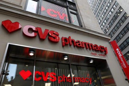 A CVS Pharmacy store is seen in the Manhattan borough of New York City, New York, U.S., November 30, 2017. Photo by: Shannon Stapleton/Reuters