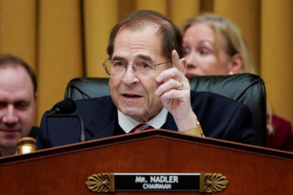 FILE PHOTO: Chairman of the House Judiciary Committee Jerrold Nadler speaks in Washington, U.S., March 26, 2019. Photo by: Joshua Roberts/File Photo/Reuters