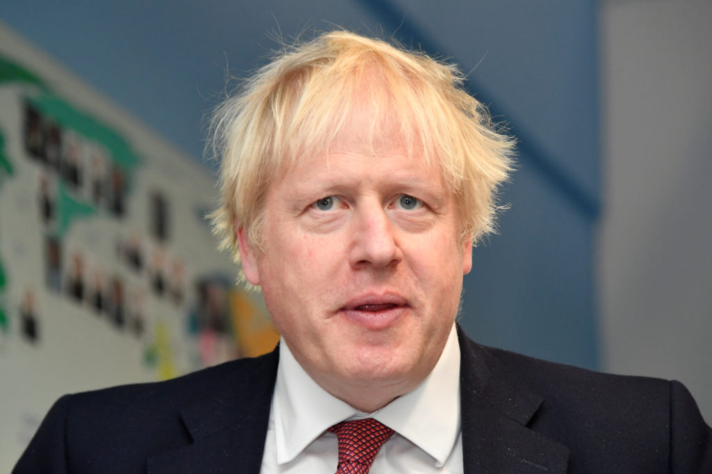 Britain's Prime Minister Boris Johnson visits Pimlico Primary school in London, Britain, September 10, 2019. Photo by Toby...