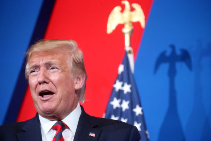 Government intel watchdog won't comment on complaint of Trump making promise to foreign leader