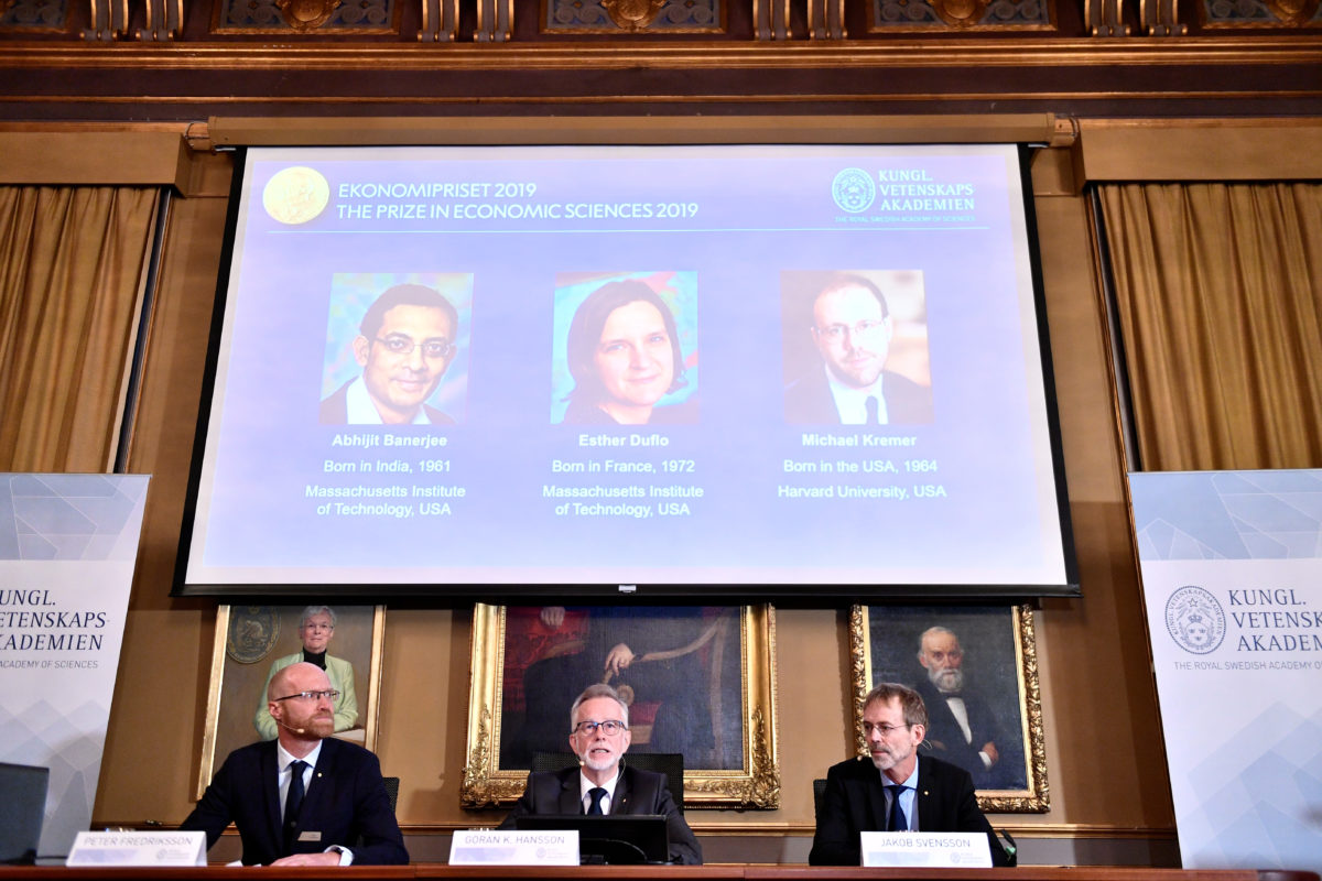 Nobel awarded to 3 economists for work to alleviate poverty | PBS News