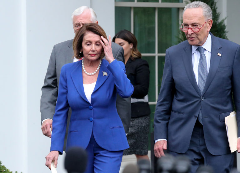 8x10 Photo Reprint: President Donald Trump Meets Nancy Pelosi (2019) – Political Memorabilia