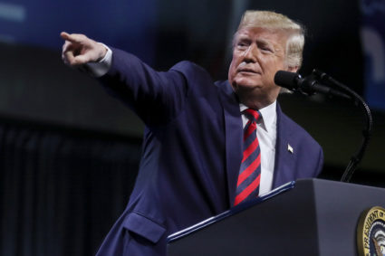 WATCH: At police conference, Trump slams Chicago for crime problems