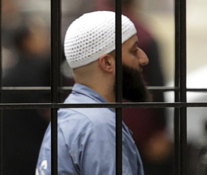 Convicted murderer Adnan Syed arrives at the Baltimore City Circuit Courthouse in Baltimore, Maryland February 4, 2016. The Maryland man whose 2000 murder conviction was thrown into question by the popular "Serial" podcast was in court today to argue he deserved a new trial because his lawyers had done a poor job with his case. Photo by Gary Cameron/REUTERS