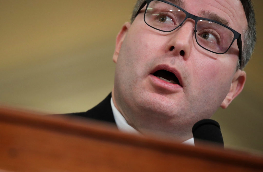 Lt. Colonel Alexander Vindman, director for European Affairs at the National Security Council, testifies before a House In...