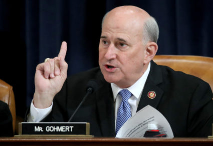 Rep. Louie Gohmert (R-TX) questions constitutional scholars during testimony before the House Judiciary Committee hearing on the impeachment Inquiry into U.S. President Donald Trump on Capitol Hill in Washington, U.S., December 4, 2019. Drew Angerer/Pool via REUTERS