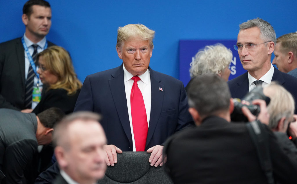 Trump Leaves NATO Summit After Drama filled Visit PBS NewsHour