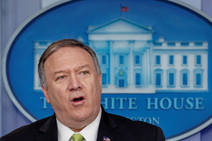 WATCH: Pompeo holds news conference with USAID on coronavirus