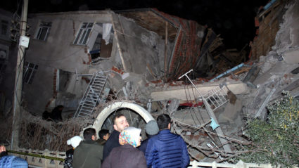 At least 18 dead, hundreds injured as earthquake hits eastern Turkey