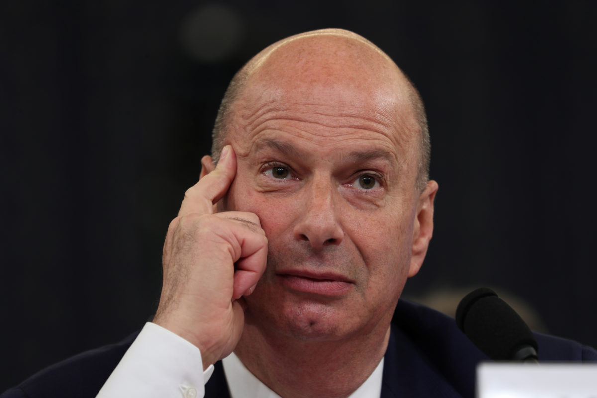 Trump ousts EU Ambassador Sondland who testified in impeachment inquiry ...