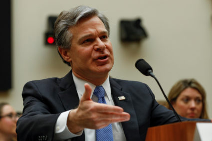 FBI director warns of ongoing Russian 'information warfare'