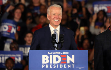 Biden wins South Carolina, hopes for Super Tuesday momentum