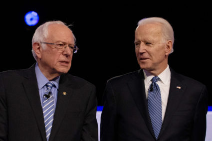 WATCH: Biden, Sanders offer contrasts to Trump during outbreak