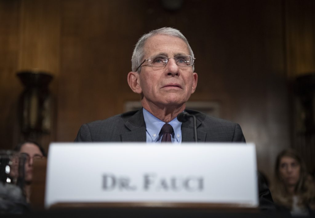 WATCH Fauci says U.S. could reach 100,000 new cases a day PBS News(02)