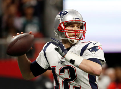 New England Patriots' Tom Brady in action. Photo by Kevin Lamarque/Reuters