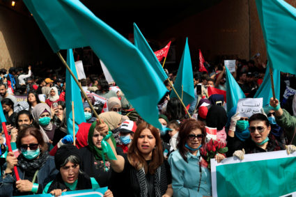 Protests and celebrations mark Women's Day, despite threats