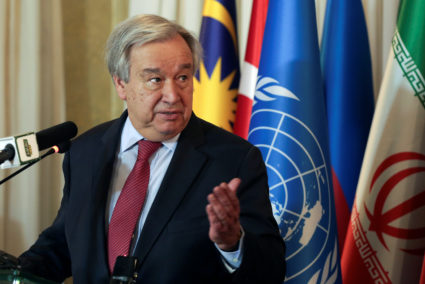 UN chief: World faces 'epidemic of misinformation' about virus