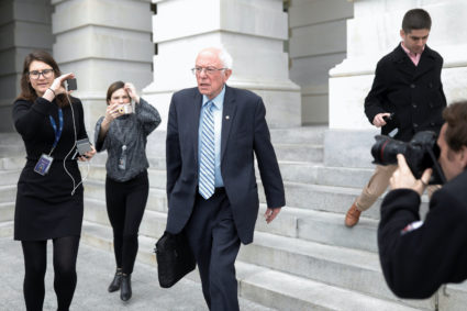 Sanders says coronavirus testing still &lsquo;woefully inadequate&rsquo;