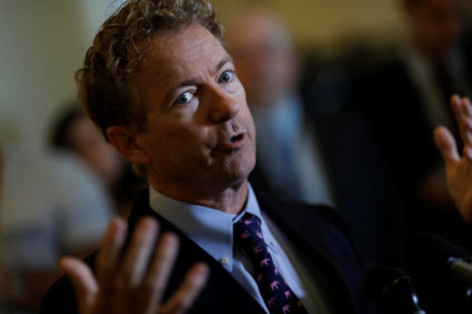 Sen. Rand Paul says he's recovered from coronavirus, volunteering at hospital