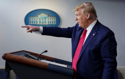 Trump sidelines watchdog tapped for virus rescue oversight