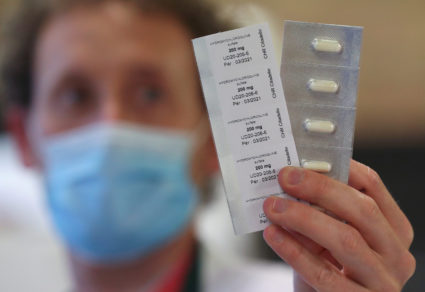 Malaria drug shows no benefit in another coronavirus study