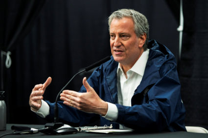 WATCH: NYC Mayor Bill de Blasio gives coronavirus update