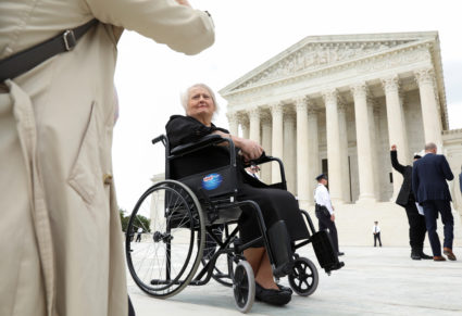 Transgender woman awaits Supreme Court ruling in hospice