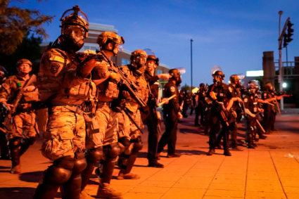 Some Louisville police stage protest, walking out on mayor