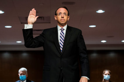WATCH: Rosenstein says he wouldn't approve Russia warrant now