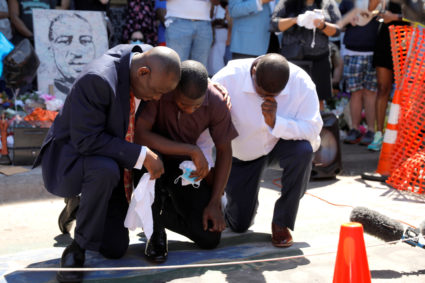 WATCH: Civil rights attorney Ben Crump and George Floyd's family visit site of Floyd&rsquo;s death