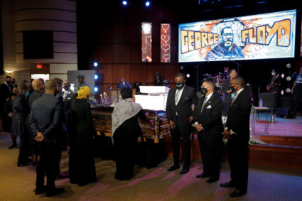 WATCH: George Floyd&rsquo;s family speaks at Minneapolis memorial