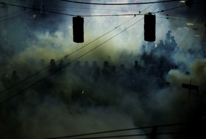Seattle council members protest after tear gas used on crowd
