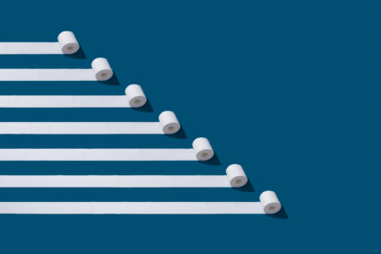 With every flush, a stream of data for these coronavirus trackers