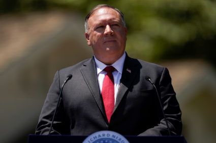 WATCH: Pompeo declares U.S. engagement with China a failure in Nixon Library speech