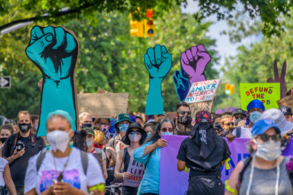 Facebook groups pivot to attacks on Black Lives Matter