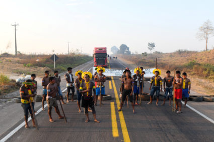 Indigenous protesters in Brazil demand COVID-19 protection