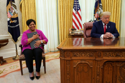 Trump pardons Alice Johnson, who praised him in RNC speech