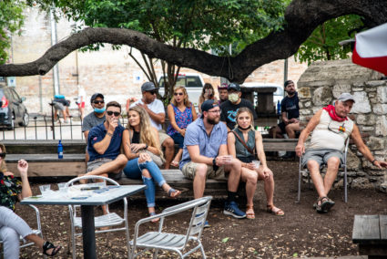 Young people are still going out, despite rising rates of coronavirus hospitalization