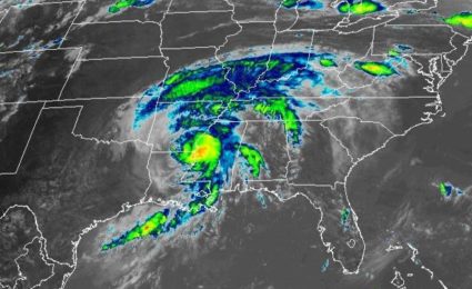 LIVE MAP: Track Hurricane Laura after landfall