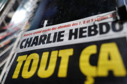 Widow of Islamic State group fighter convicted in Charlie Hebdo, kosher market attacks