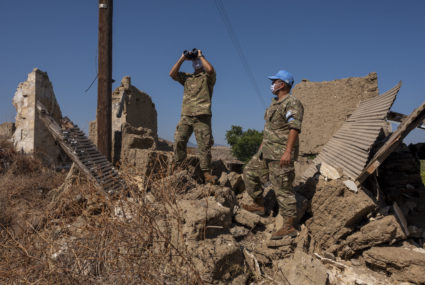 'We are not letting down our guard.' COVID-19 is another challenge for U.N. peacekeepers