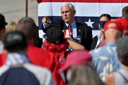 WATCH: Pence holds campaign event in Grand Rapids, Michigan