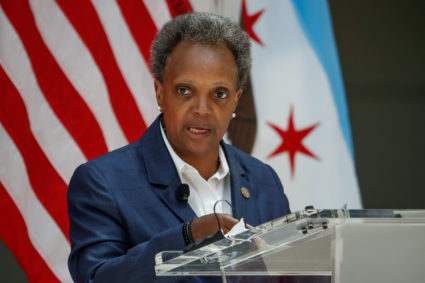 Chicago Mayor Lori Lightfoot takes on 8 rivals in reelection bid